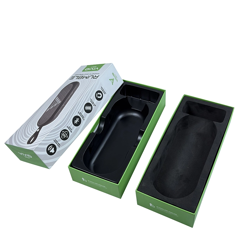Maßgeschneiderte Elektronikverpackungsbox mit zwei Einsätzen zum Produktschutz