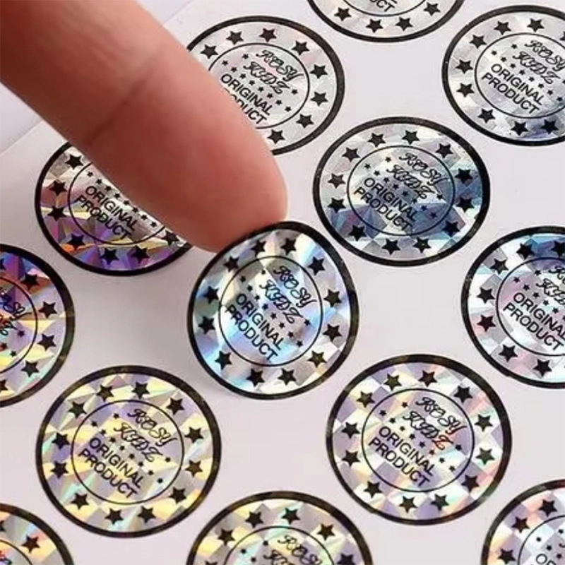 Individuelle holografische Sicherheitsetiketten und manipulationssichere Siegel zum Schutz Ihrer Marke