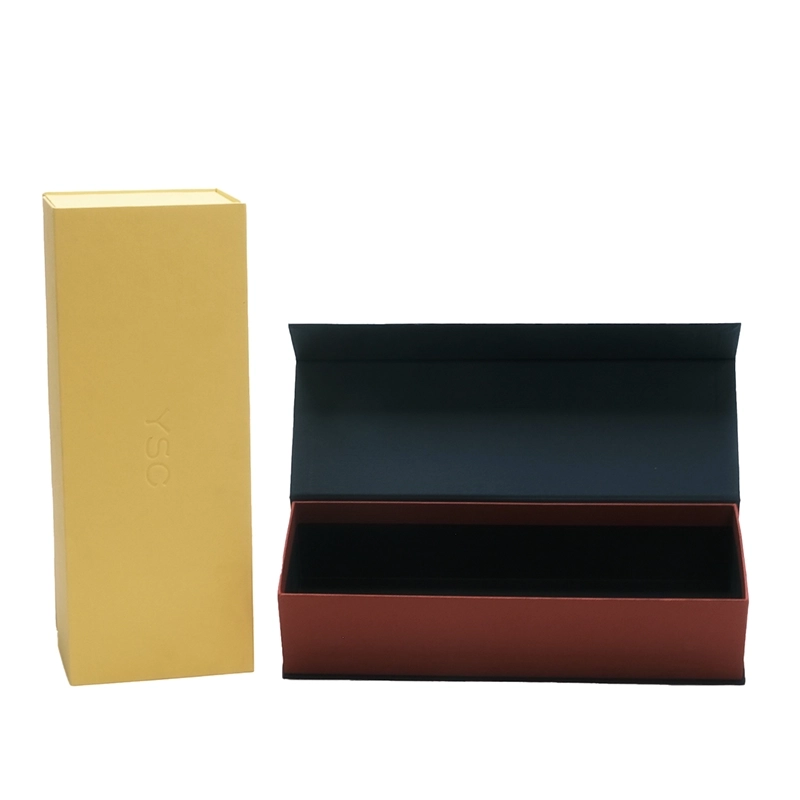 Assembled lift-off lid rigid gift box for premium retail packaging