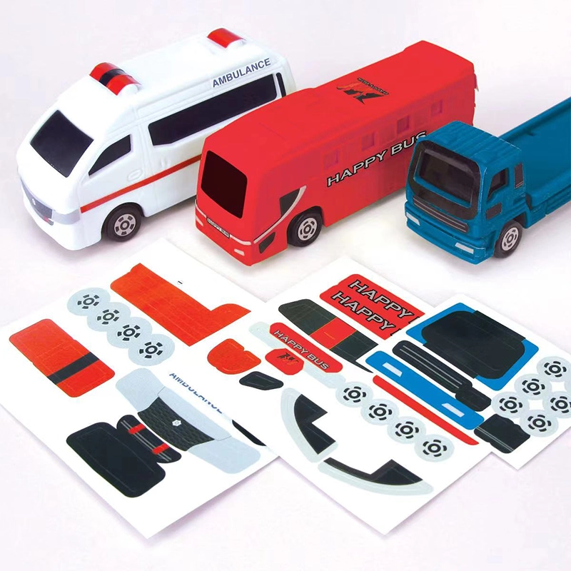 Custom sheet stickers with kiss cut and die cut options