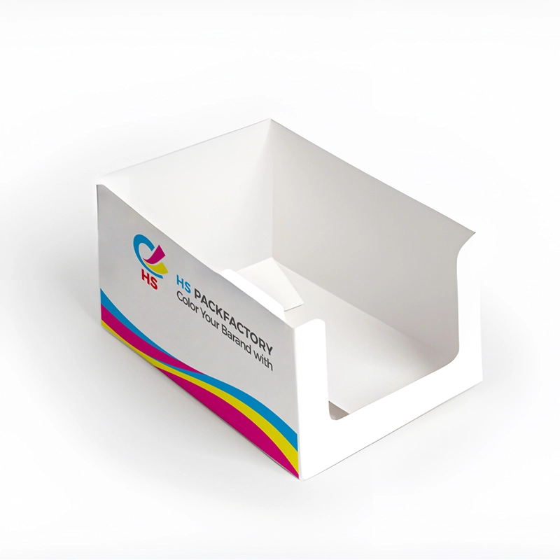 Aangepaste voorzijde uitgesneden displaytray voor detailhandelshouderverpakking