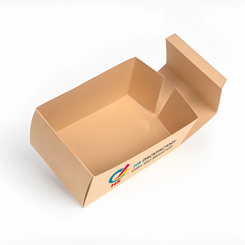Open structuurweergave van een op maat gemaakte pinch lock tray voor retail- en voedselverpakkingen