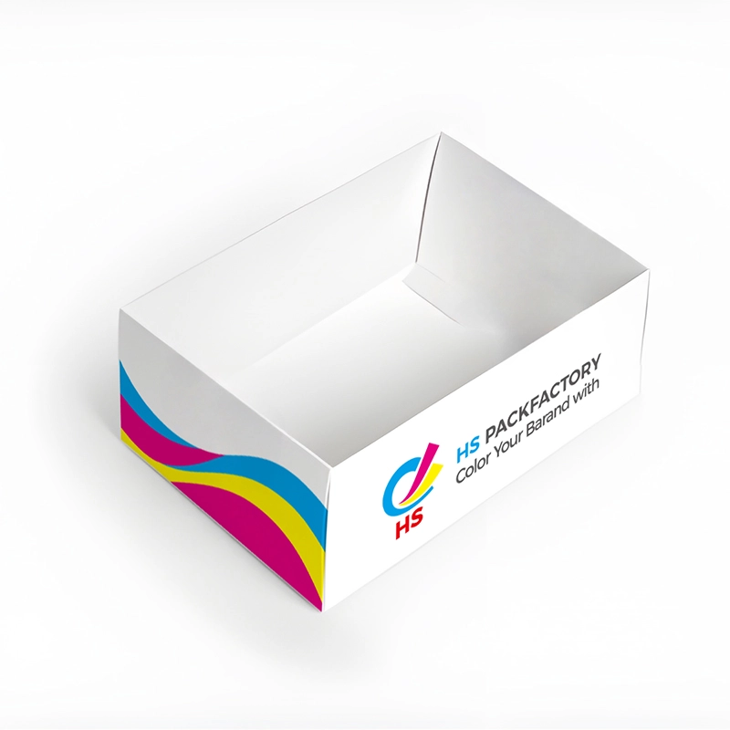 Op maat gemaakte pinch lock tray voor retail- en voedselverpakkingen