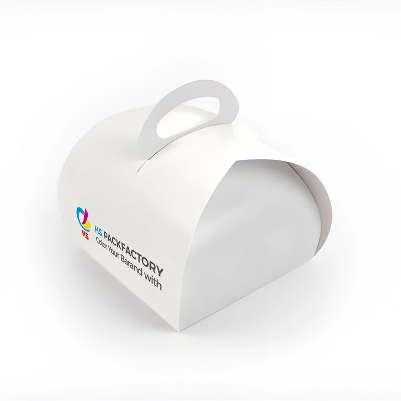 Aangepaste tulpkartonnen doos voor bakkerij- en cadeauverpakkingen