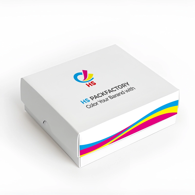 Open structuurweergave van aangepaste tray van dubbele wand vouwdoos voor geschenk- en retailverpakking