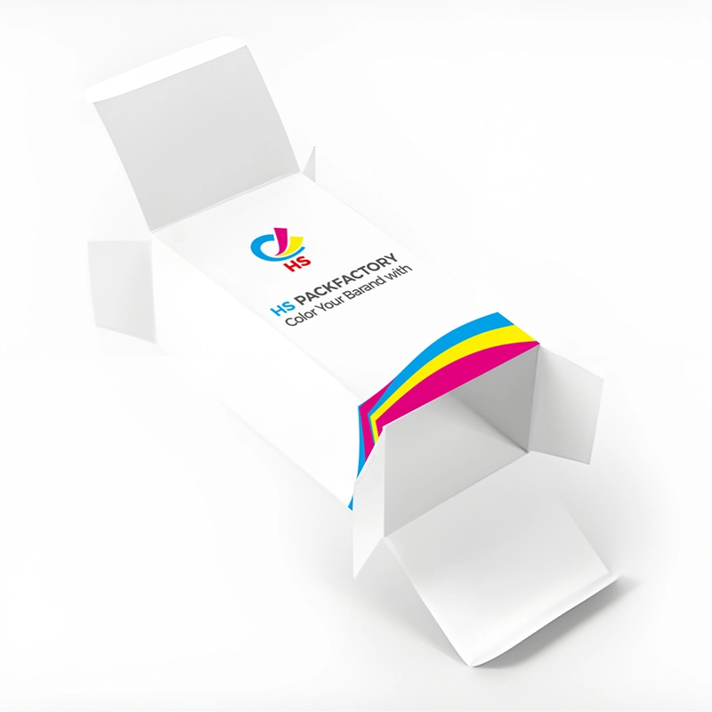 Custom cosmetic folding carton for serum, cream, and retail beauty products