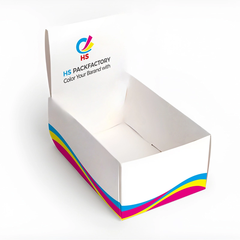Cosmetische toonbankdisplaydoos voor retail schoonheidsproducten