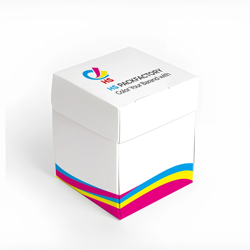 Open structuurweergave van een op maat gemaakte T-vormige vouwdoos voor gespecialiseerde detailhandelsverpakkingen