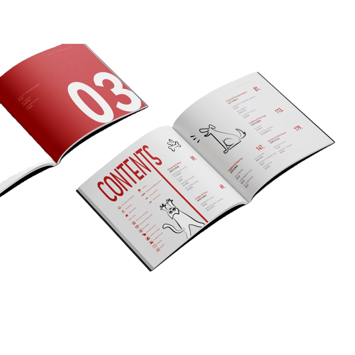 Aangepaste perfect gebonden handleidingen met softcoverbinding