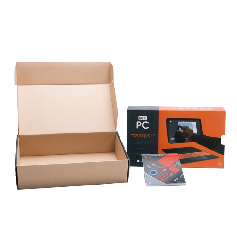 Individuelle Elektronikverpackungsboxen mit Einzelhandelsdisplaystruktur