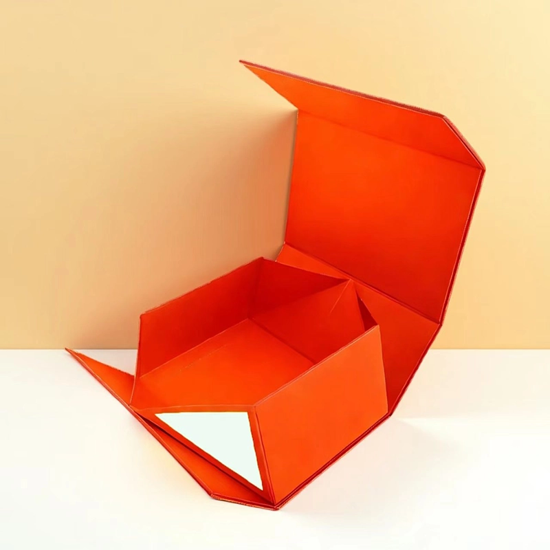 Fallstudie zu zusammenklappbaren, starren Geschenkboxen zur Einsparung von Versandplatz und Frachtkosten
