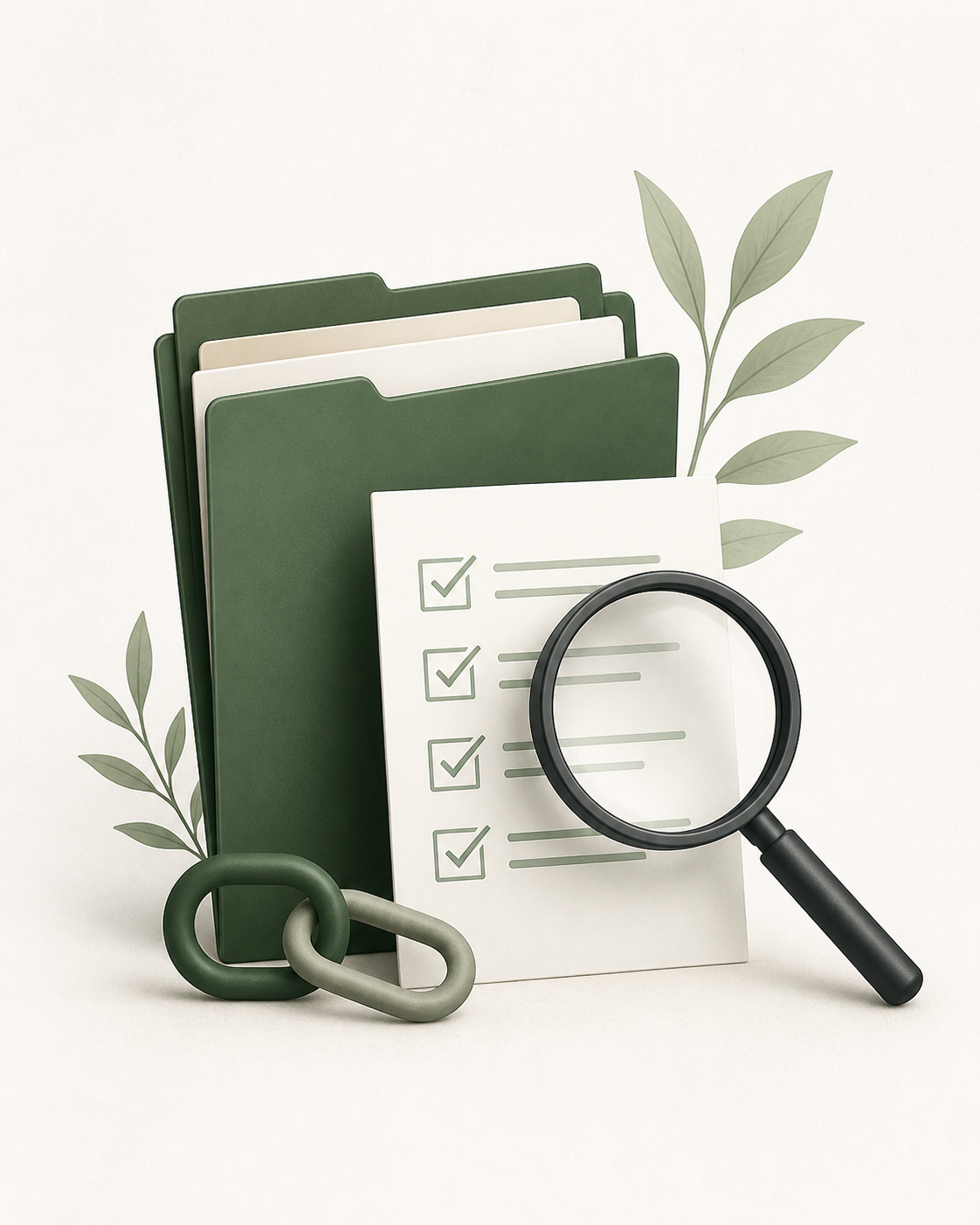 Checkliste zur Dokumentenprüfung für die projektbezogene Papierbeschaffung